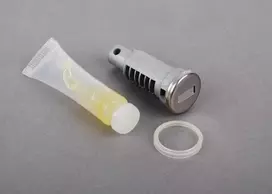 BMW E34 E36 priekinių durų užrakto cilindro kairės pusės remonto komplektas originalus 51218203099