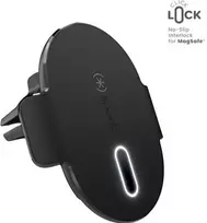 „Speck“ įkrovimo angos laikiklis + „ClickLock“ – laikiklis automobilyje su belaidžiu įkrovimu „MagSafe“ (juodas)
