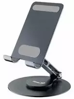 Stojak Genius G-Stand M100, juoda, aliuminio / silikon, na telefon lub tablet