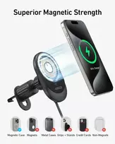 Įkroviklis Anker Įkroviklis MagGo Qi2 15W Juoda