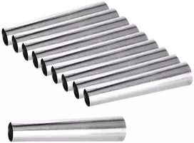 Konditerijos vamzdeliai, formelės, vamzdelių formelės, 10 vnt., 10 cm