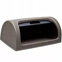 RATTAN duonos dėžutė 417x269x181 mm RUDA