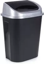 Vilde Plastikinis šiukšlių dėžė 25 l juodas