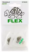 Mediatorių komplektas 0.88 Dunlop Pick Tortex Flex Triangle