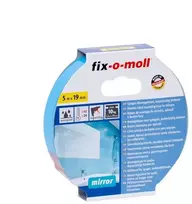 Dvipusė lipnioji juosta Fix-O-Moll, 5 m x 19 mm