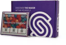 Inkplate 6COLOR - modulis su elektroninio popieriaus ekranu 600x448px - ESP32 - skirtas Arduino - Soldered 333238