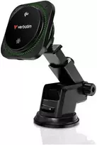 Verbatim įkroviklis automobilinis n Drive Qi2 15W RGB CND-01 juodos spalvos 31860