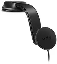 Telefono lakiklis su belaidžiu įkrovimu SBS TESUPPMAG15W2115W compatible with MagSafe - juodas