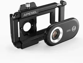 Apexel 5 in 3 išmaniojo telefono mikroskopo objektyvas PhoneMicro 1