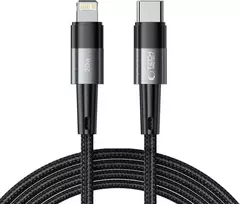 Tech-Protect UltraBoost Lightning / USB-C PD 20W 3A 2m laidas - pilkas