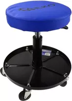 Geko Swivel dirbtuvių taburetė su lentyna (G10826)