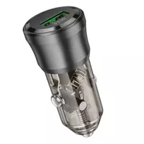 Borofone automobilinis įkroviklis BZ23 Noble - USB - QC 3.0 18W 3A juodos spalvos