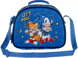Karactermania Sonic The Hedgehog Lets Roll 3D lunch bag