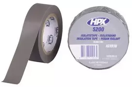 HPX izoliacinė juosta pilka 19 mm x 10 m
