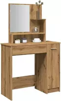 tualetinis staliukas su veidrodžiu Artisan ąžuolas