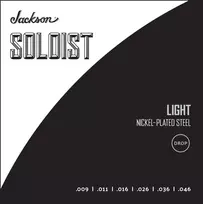 Stygos elektrinei gitarai Jackson Soloist Drop Light .009-.046