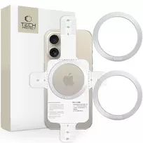 Žiedas Tech-Protect MMP-110 2in1 MagSafe – sidabro spalvos