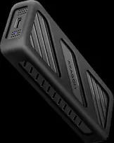 AXAGON EEM2-20G USB-C 3.2 Gen 2x2 20Gbps - M.2 NVMe SSD ARMORED 30-80mm ALU box