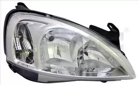Priekinis žibintas TYC Opel Corsa C, Combo C 2000-