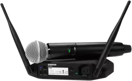 Shure GLXD24+E/SM58-Z4 belaidė mikrofono sistema
