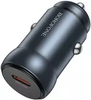 Oem Borofone Car charger BZ32 Fresh – Type C – PD 30W pilkas