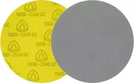 Šlifavimo popierius Klingspor FD 500; 125 mm; P2000; 10 vnt.