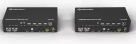 Kindermann HDMI/USB 2.0-HDBT3.0 signalo perdavimo sistema per CAT5e/6 kabelius (imtuvas-siųstuvas) 4K60
