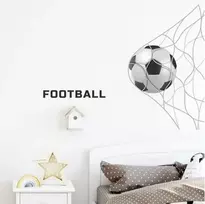 Vaikiškas interjero lipdukas Futbolo kamuolys