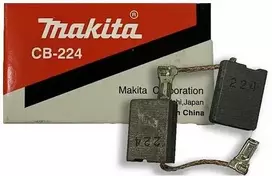 angliniai šepetėliai 2vnt CB-224 kampiniams šlifuokliams, Makita [191T31-1]