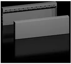 Rittal VX 8660.032, Apdailos plokštė, Juoda, Plienas, 500 mm, 100 mm, 1,16 kg