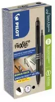 Pilot Pen Pultas FRIXION rutulinis rašiklis + rutulinis rašiklis, juodas, 0,7 mm, rašymo spalva: juoda