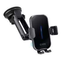 SBS TESUPEXTWIR15W 15W Wireless Charger Holder - Juodas