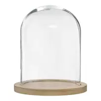 Atmosphera Stiklinis kupolas, Ø 23 cm, ant medinio pagrindo