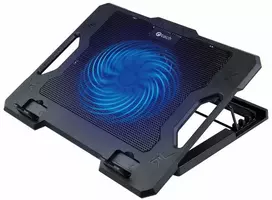 C-Tech aušinimo kilimėlis C-TECH aušinimo kilimėlis NTB CLP-S100, iki 17 colių, 1x 140 mm, 2x USB, mėlynas foninis apšvietimas