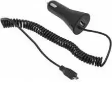 DEFENDER Car charger 12/24V – USB 5V 1A juodas, UCG-03