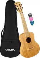 Koncertinė ukulelė Cascha Bamboo Natural HH 2313