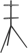 Laikiklis Sinox Trikojis televizoriaus stovas su pasukamu viršumi. 115–163 cm. Juodas