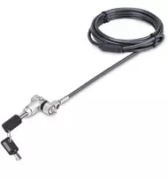 Startechcom StarTech 3-IN-1 UNIVERSAL LAPTOP LOCK/6.6FT MASTER KEYED SECURITY CABL