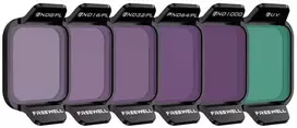 Freewell Rinkinys hibridiniai filtrai 6x filtrai PL/ND 8 16 32 64 Nd1000 UV, skirti DJI Flip / Fw-dfl-brg