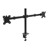 Akyga Stalinis laikiklis dviem monitoriams AK-MB-02 su 2x10kg VESA 75x75mm / 100x100mm 15-32"