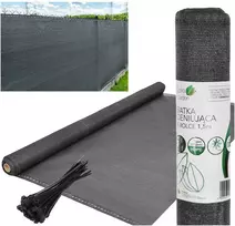 Saska Garden tamsiai pilkas sodo šešėlinis tinklas 110 g/m2
