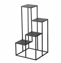 Boltze REMUS 4 pakopų metalinis augalų stovas, 68 cm