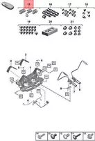 Porsche 911 GT3 RS Circlips 2023 2024 Originalus 9GT898533