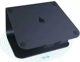 Carruzzo Rain Design MSTAND360 LAPTOP STAND WITH 360 Nešiojamojo kompiuterio stovas Juoda 38,1 cm (15″)