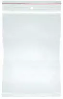 Office Products Biuro gaminiai BIRO PRODUKTAI užtrauktuku užrakinamas maišelis, LDPE, 200x400mm, 100vnt, skaidrus