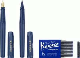 Moleskine KAWECO X mėlyna
