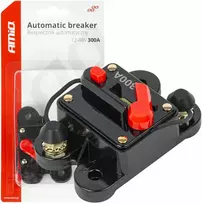 Automatinis automobilinis saugiklis / grandinės pertraukiklis 12-48V 300A AMIO-03832