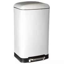 5five Simply Smart CLASSIC 30L šiukšliadėžė su dangčiu, klasikinė šiukšliadėžė su nuimamu kibiru