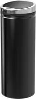 HOMCOM 50L sensorinė šiukšliadėžė, automatinė atliekų dėžė, nerūdijančio plieno virtuvinė šiukšliadėžė, infraraudonųjų spindulių jutiklis, juoda, nerūdijantis plienas