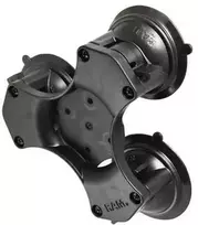 Ram Mounts RAM TRIPLE SUCTION CUP BASE W/O BALL